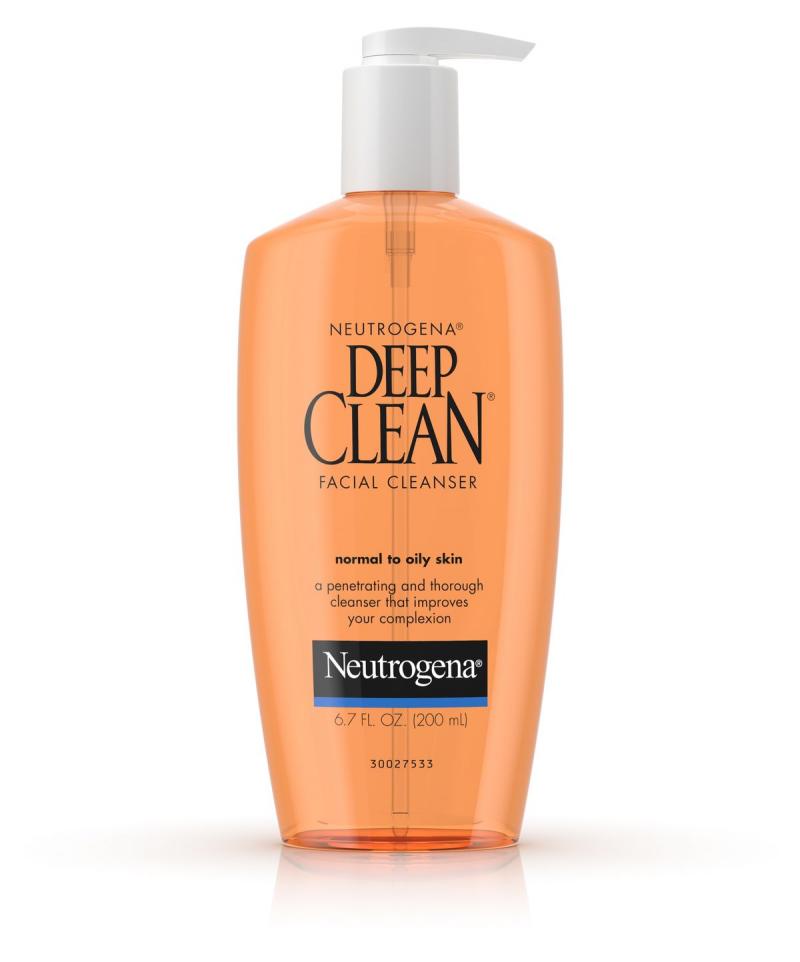 Best Facewash for Men having normal skin-Neutrogena Deep Clean Facial Cleanser.